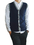 Custom Embroidered Monogrammed Men's Sleeveless Cardigan Sweater Vest Stylish Button