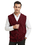 TOPTIE Men Sweater Vest Solid Knitted Lightweight Thermal Cardigan