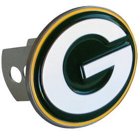 Siskiyou Buckle FTHS115S Green Bay Packers Large Hitch Cover Class II and Class III Metal Plugs