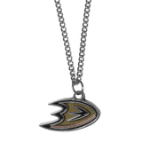 Siskiyou Buckle HN55SC Anaheim Ducks Chain Necklace with Small Charm