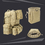 Tactical Molle Dump Pouch Multicam Mag Magazine Dump Bundle, Military Roll Up Drawstring Ammo Holder, Adjustable Belt Utility Fanny Hip Holster Bag