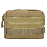 TOPTIE Tactical Molle Pouch, Horizontal Admin Pouch Small Utility EDC Gear Tool Bag