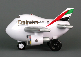 Daron BG56937 Emirates Bump & Go Airplane