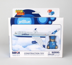 Daron BL175 Jet Blue 55 Piece Construction Toy