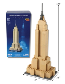Daron BL7891 Empire State Building 163 Piece Construction Set