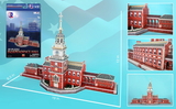 Daron CF085H Independence Hall Philadelphia 3D Puzzle 43 Pieces