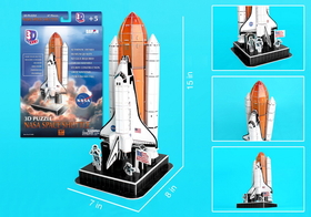 Daron CF140H Space Shuttle 3D Puzzle On Launch Pad 87 Pieces