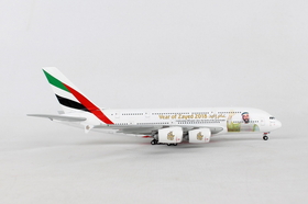 GeminiJets GJ1747Gemini Emirates A380 1/400 Sheik Zayed Reg#A6-Euz