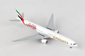Herpa HE529853 Emirates 777-300Er 1/500 Benifica Lissabon A6-Epa