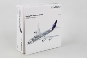 Herpa HE531283-001 Lufthansa 747-8 1/500