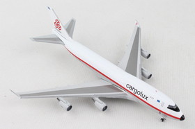 Herpa Cargolux 747-400Erf 1/500 50Th Anniversary Retro, HE534864