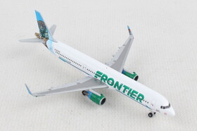 Herpa HE535847 Frontier A321 1/500 Spot The Jaquar (**)
