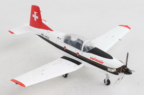 Herpa Swissair Pc7 1/200 Turbo Trainer, HE580656