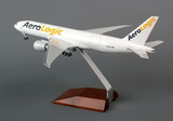 Hogan Aerologic 777F 1/200 W/Wood Stand & Gear D-Aala, HGLS10