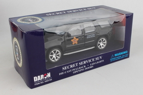Daron HS5720 Presidential Secret Service Suv Pullback W/Lights