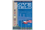 Jet Age Art JA024 Dallas Love Field Poster 14 X 20