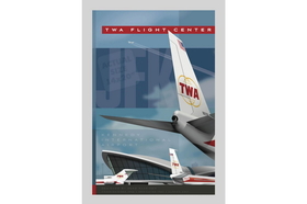 Jet Age Art JA079 Twa Flight Center Jfk Tribute Poster