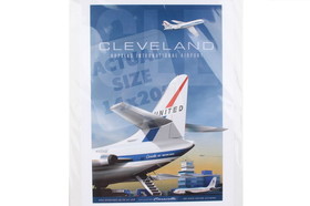 Jet Age Art Cleveland Hopkins International Poster, JA089