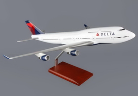 Executive Series Delta 747-400 1/100 New Livery