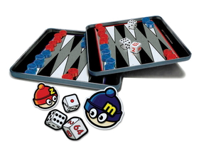 Daron MZ660016 Backgammon Magnetic Travel Game