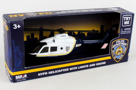 Daron Nypd Police Helicopter W/Lights & Sound, NY9038