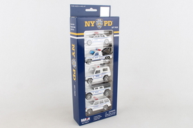 Daron RT8610 Nypd 5 Piece Vehicle Gift Set