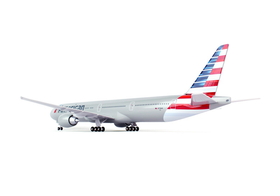 SkyMarks SKR715Skymarks American 777-300 1/200 W/Gear New Livery