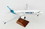 SKYMARKS Westjet 737-Max8 1/100 W/Wood Stand & Gear New Live, SKR8276