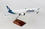 SkyMarks SKR8278Skymarks Alaska 737Max9 1/100 W/Wood Stand & Gear