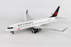 SkyMarks SKR8279Skymarks Air Canada 737Max8 1/100 W/Wood Stand & Gear