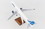 SkyMarks SKR8415 Jetblue A321Neo 1/100 Ribbon W/Wood Stand & Gear