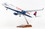 SkyMarks SKR8425 Delta A321 1/100 Thank You W/Wood Stand & Gear