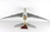 SkyMarks SKR8507Skymarks Etihad A380 1/100 W/Wood Stand & Gear