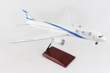 SKYMARKS El Al 787-9 1/100 W/Wood Stand & Gear, SKR9007