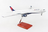 SKYMARKS Delta A330-300 1/100 W/Wood Stand & Gear, SKR9200