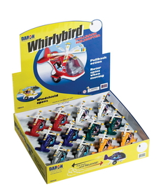 Daron TM408 Whirley Bird Pullback Helicopter 12 Pieces