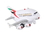 Daron TT52084 Emirates A380 Pullback W/Light & Sound