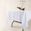 Muka Ivory Rectangle Tablecloth - 90 x 132 Inch -  Washable Polyester Table Cover for Dinner, Buffet Table, Parties & Wedding