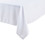 Muka Silver Square Tablecloth - 54 x 54 Inch - Wrinkle Resistant Table Cover for Kitchen Table, Home Decoration and Outdoor Use