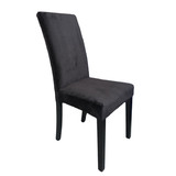 Muka Stretch Dining Velvet Chair Slipcover Chair Covers, Removable High Back Chair Protector