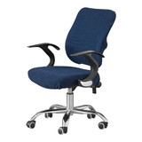 Muka Stretch Office Computer Chair Covers Seat Cover and Backrest Cover, Chair Slipcovers Protector