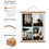 MUKA Personalized Poster on Cotton Canvas Collage 4 Photos Print