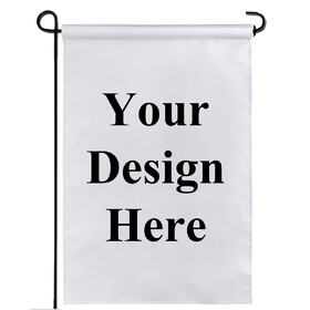 MUKA Personalized Garden Flag Light Proof Double-Sided Printed