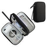 Muka Portable Electronic Organizer, Travel Case for Cable Accessories Double Layers All-in-One