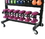 VTX MDR-ACCE Lockable Accessory Rack for 6 pairs of 12 or 15 lbs Vinyl or Neoprene Dumbbells