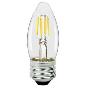 TCP LED Filament High CRI Lamp E26 Clear Blunt - 1.4", 5W, 27K