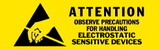 De Leone Labels, Attention Observe Precautions For Handling Electronic Sensitive Devices, 5/8