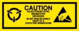 De Leone Labels, Caution - Electrostatic Sensitive Devices - Do Not Open Or Handle Except At A Static-Free Workstation, 1