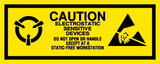 De Leone Labels, Caution - Electrostatic Sensitive Devices - Do Not Open Or Handle Except At A Static-Free Workstation, 2