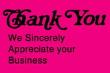De Leone COL102 Labels, Thank You - We Sincerely Appreciate Your Business, 1